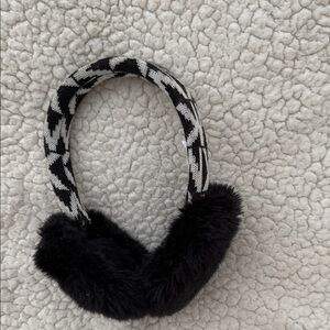 Michael Kors Monochrome Knit Earmuffs